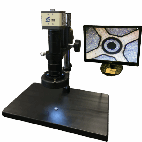 MICROSCÓPIO ELETRÔNICO COM TELA DE 15,6 POL