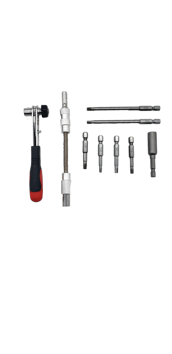 KIT FERRAMENTA PARA DESMONTAR / MONTAR E MEDIÇÕES PARA UNIDADES