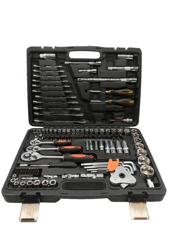 KIT FERRAMENTAS MALETA DE PITOS 121PÇS