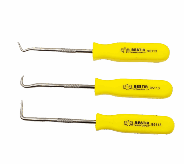 KIT COM 4 FERRAMENTAS PARA REMOVER ANEIS/REPAROS